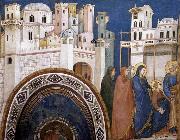Return of Christ to Jerusalem Giotto